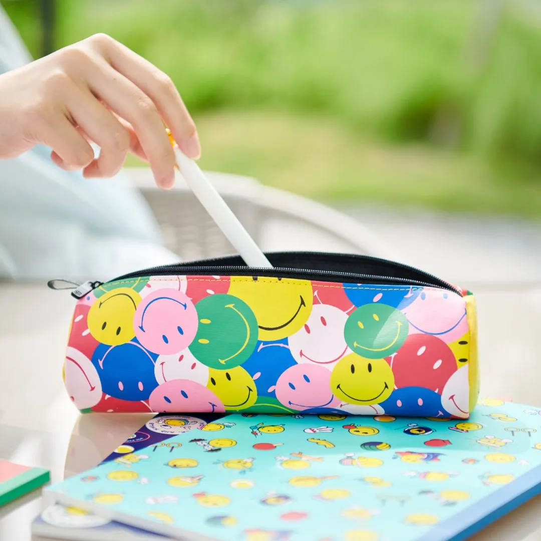 Kaco Cylinder Pen Case(with Smiley World)
