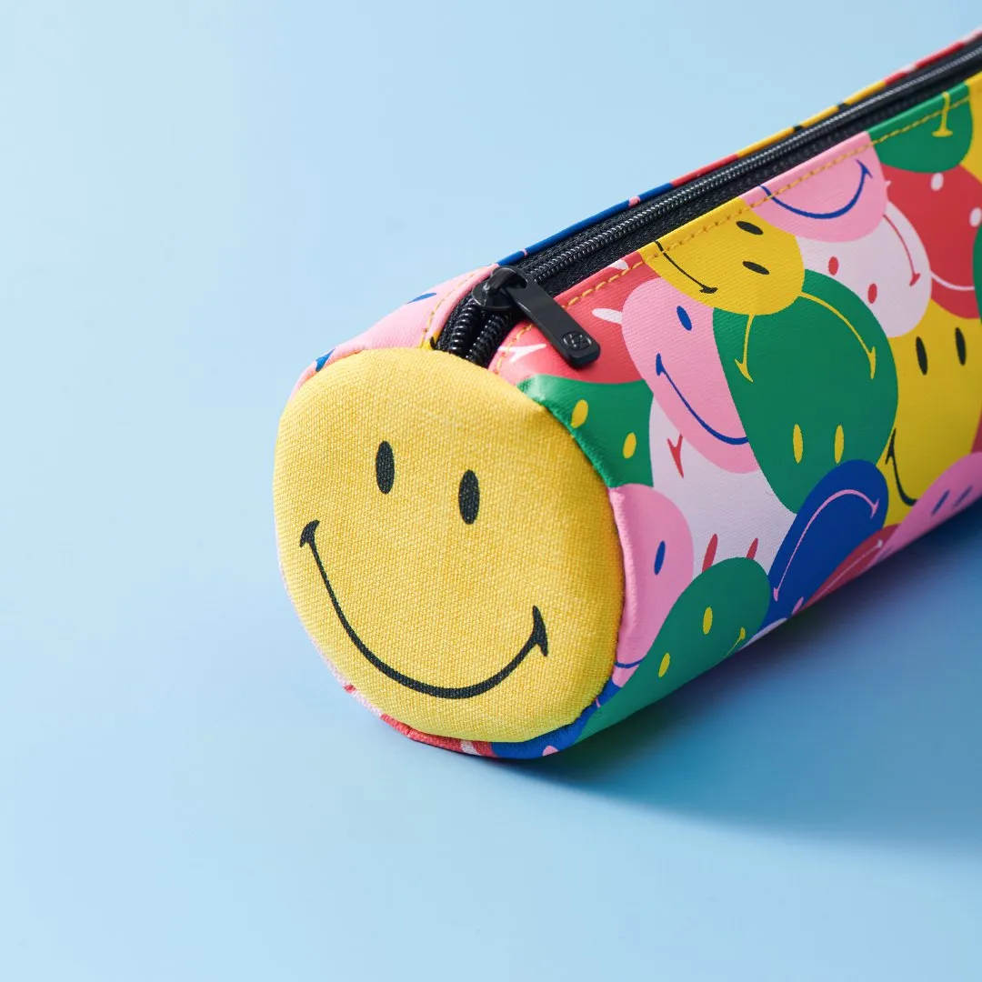 Kaco Cylinder Pen Case(with Smiley World)