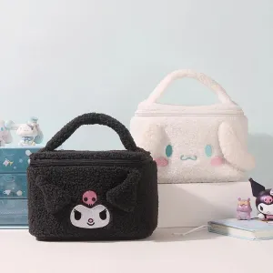 Kawaii Makeup Bag (Kuromi & Cinnamoroll)