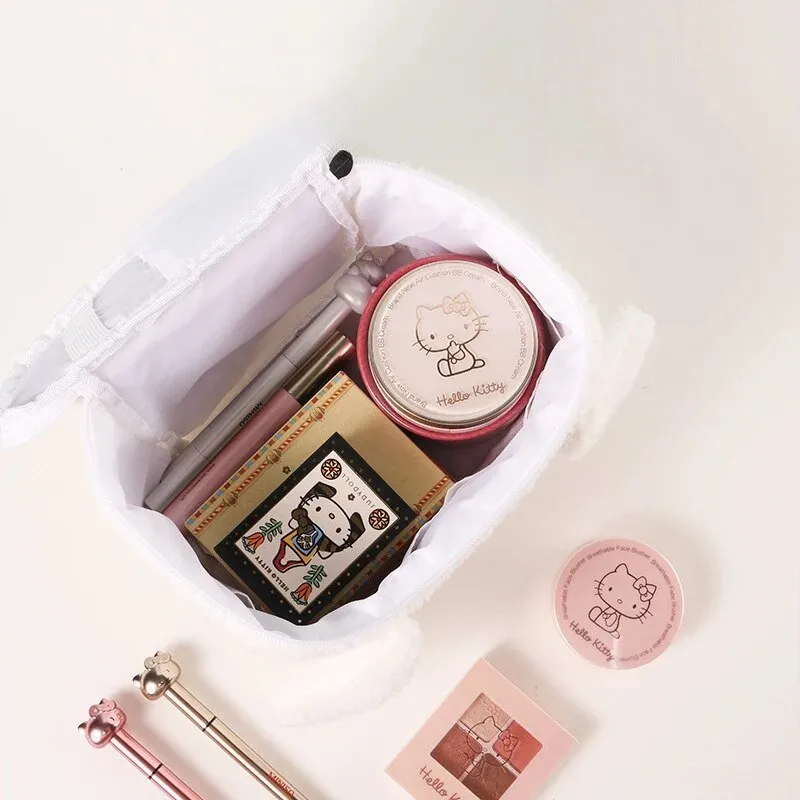 Kawaii Makeup Bag (Kuromi & Cinnamoroll)