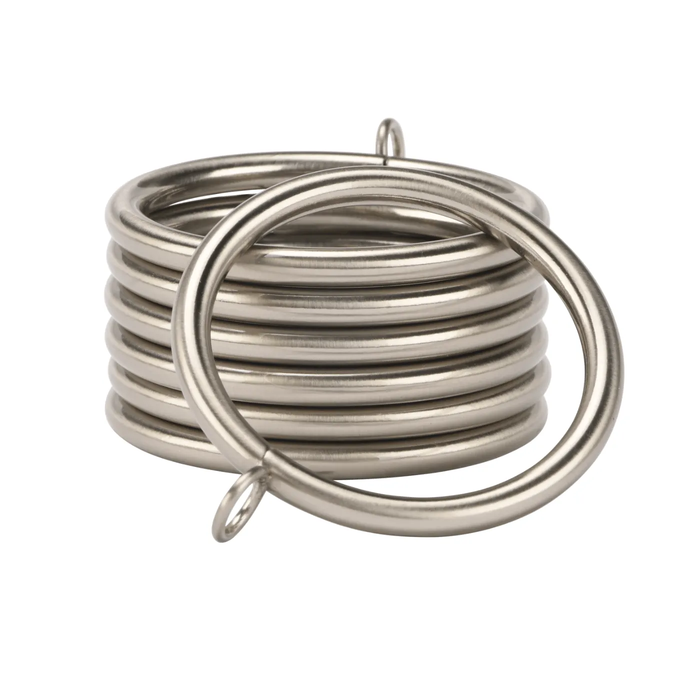 Kirsch Designer Metal Standard Rings for Drapery Rod Pole - Various Colors / Sizes