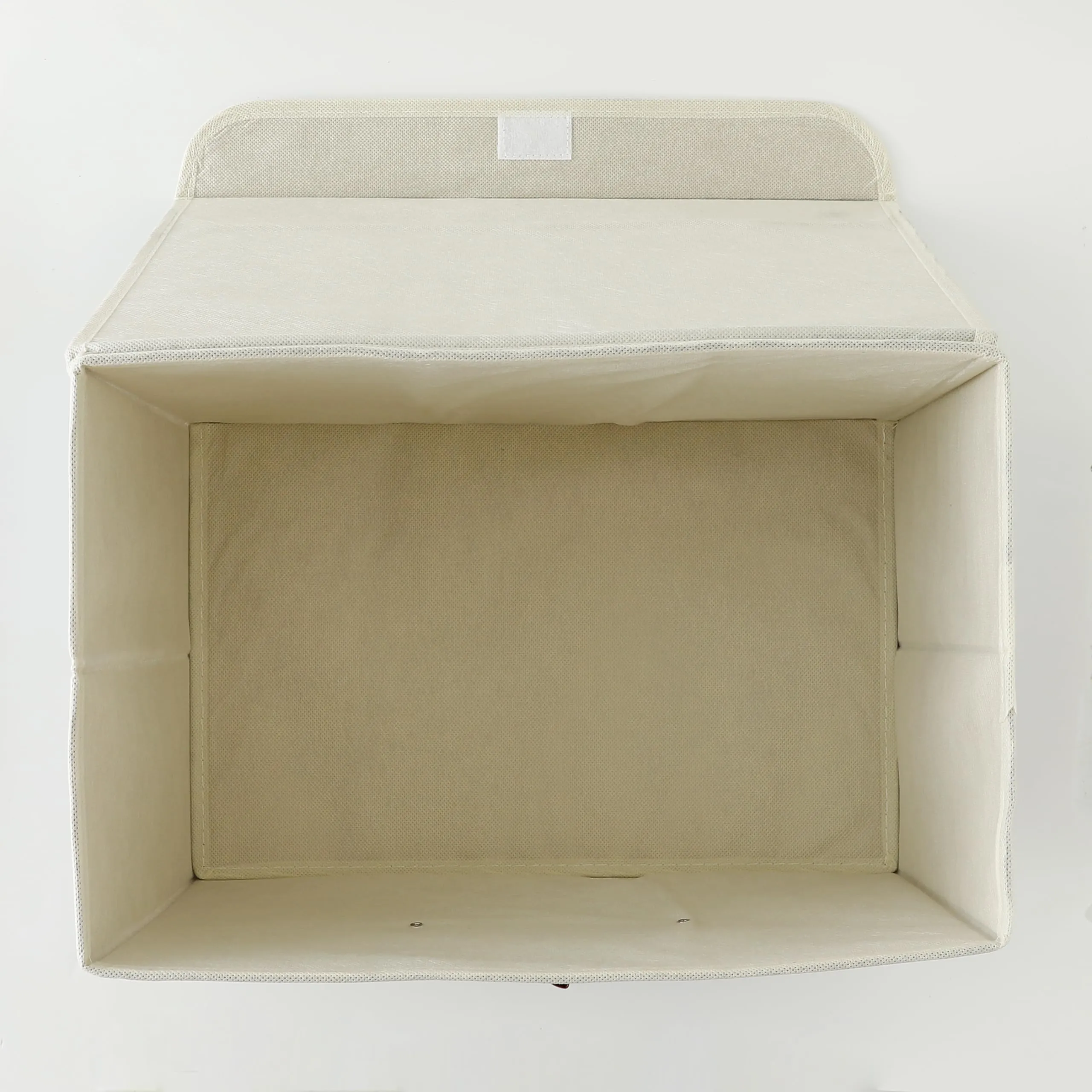Kuber Industries Large Storage Box With Lid|Foldable Toys Storage Bin|Wardrobe Organizer For clothes|Front Handle & Sturdy Pack Of-6 (Grey)