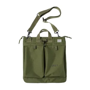 Large canvas tote crossbody bag