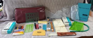 Lot of Vintage Architect Drafting Tools