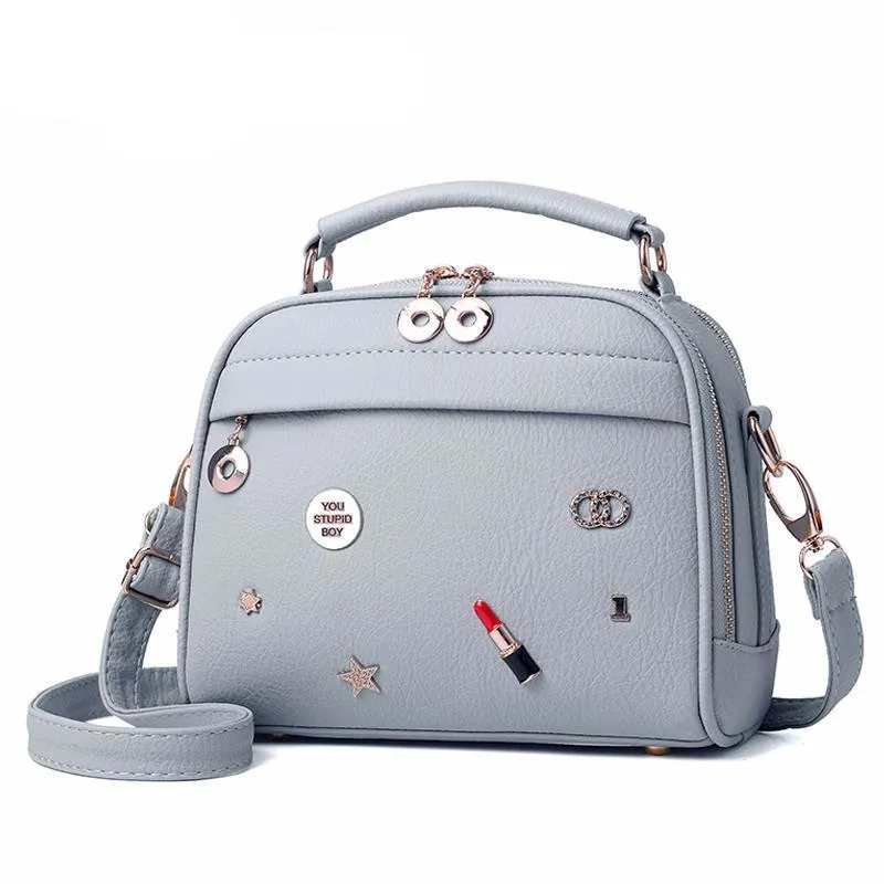Luxury Flap Messenger Bag