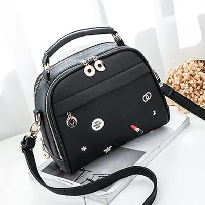 Luxury Flap Messenger Bag