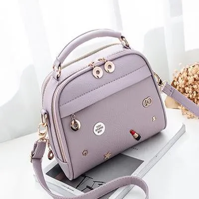 Luxury Flap Messenger Bag