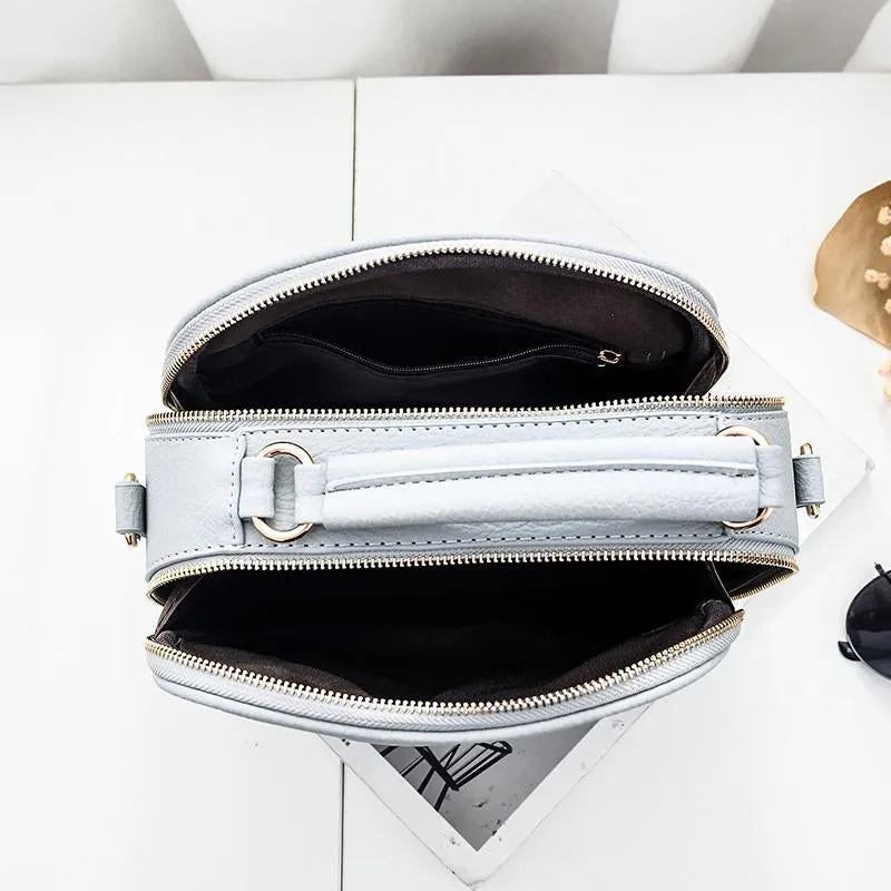 Luxury Flap Messenger Bag