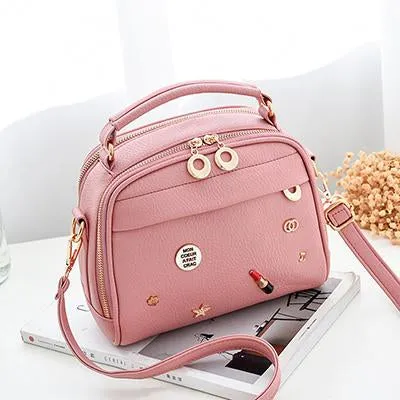 Luxury Flap Messenger Bag