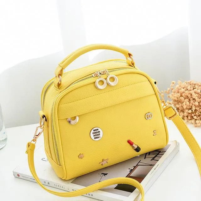 Luxury Flap Messenger Bag