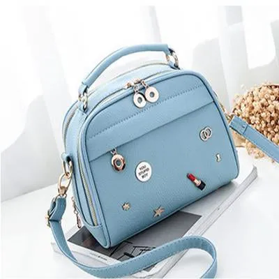 Luxury Flap Messenger Bag