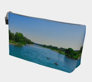 Makeup Bag - Bow River George C. King Bridge