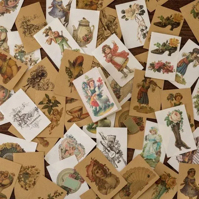 Mini Books Vintage Paper