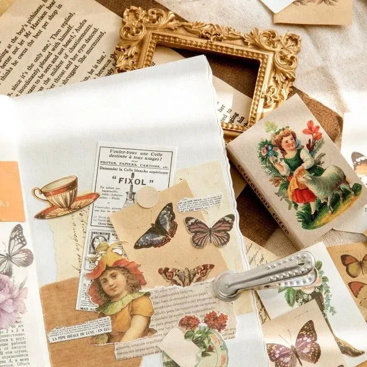 Mini Books Vintage Paper