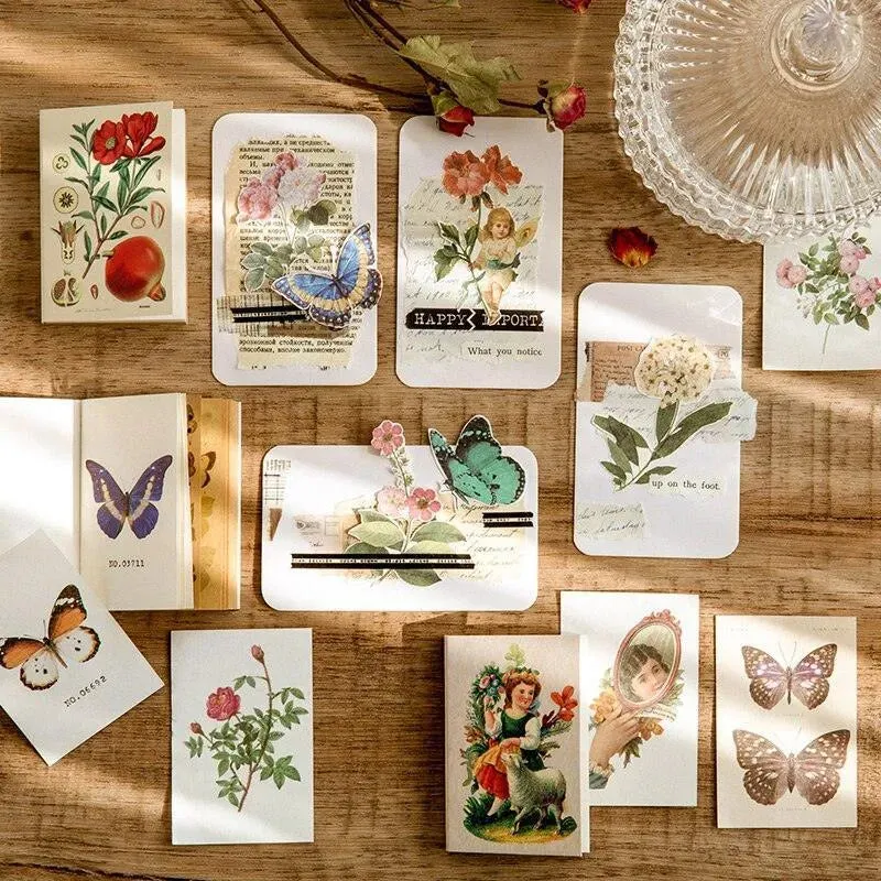 Mini Books Vintage Paper