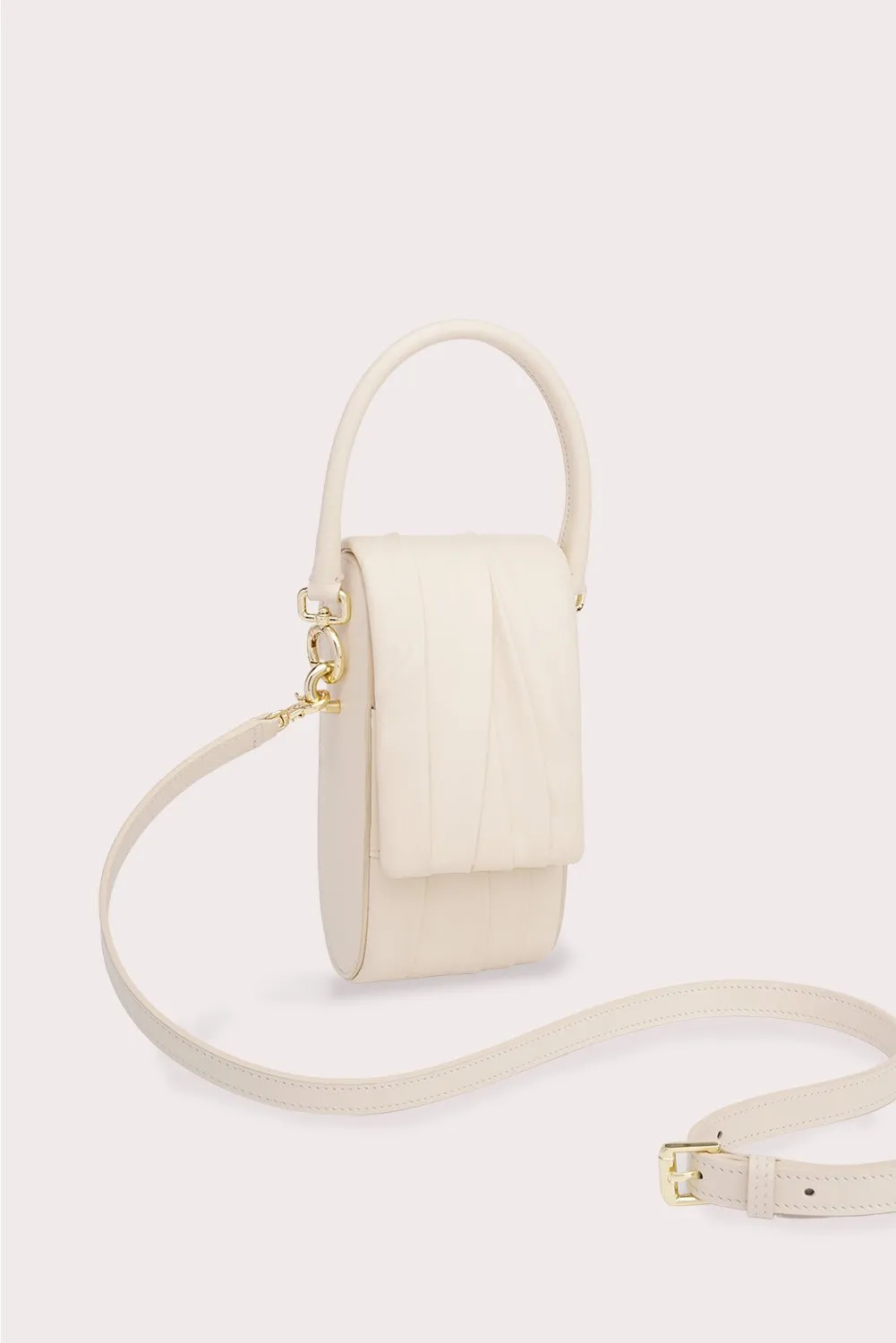 Mini Dundee Bag In White