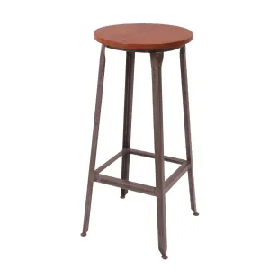 Mixed Medium Round Stool