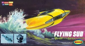 Moebius Sci-Fi Voyage to the Bottom of the Sea: Mini Flying Sub & Diving Bell Kit