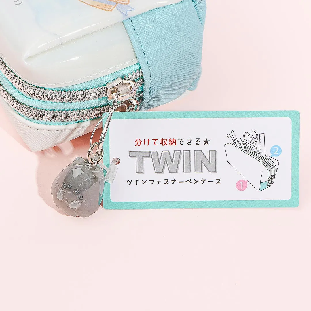 Obakenu Garden Play Twin Zipper Pencil Case