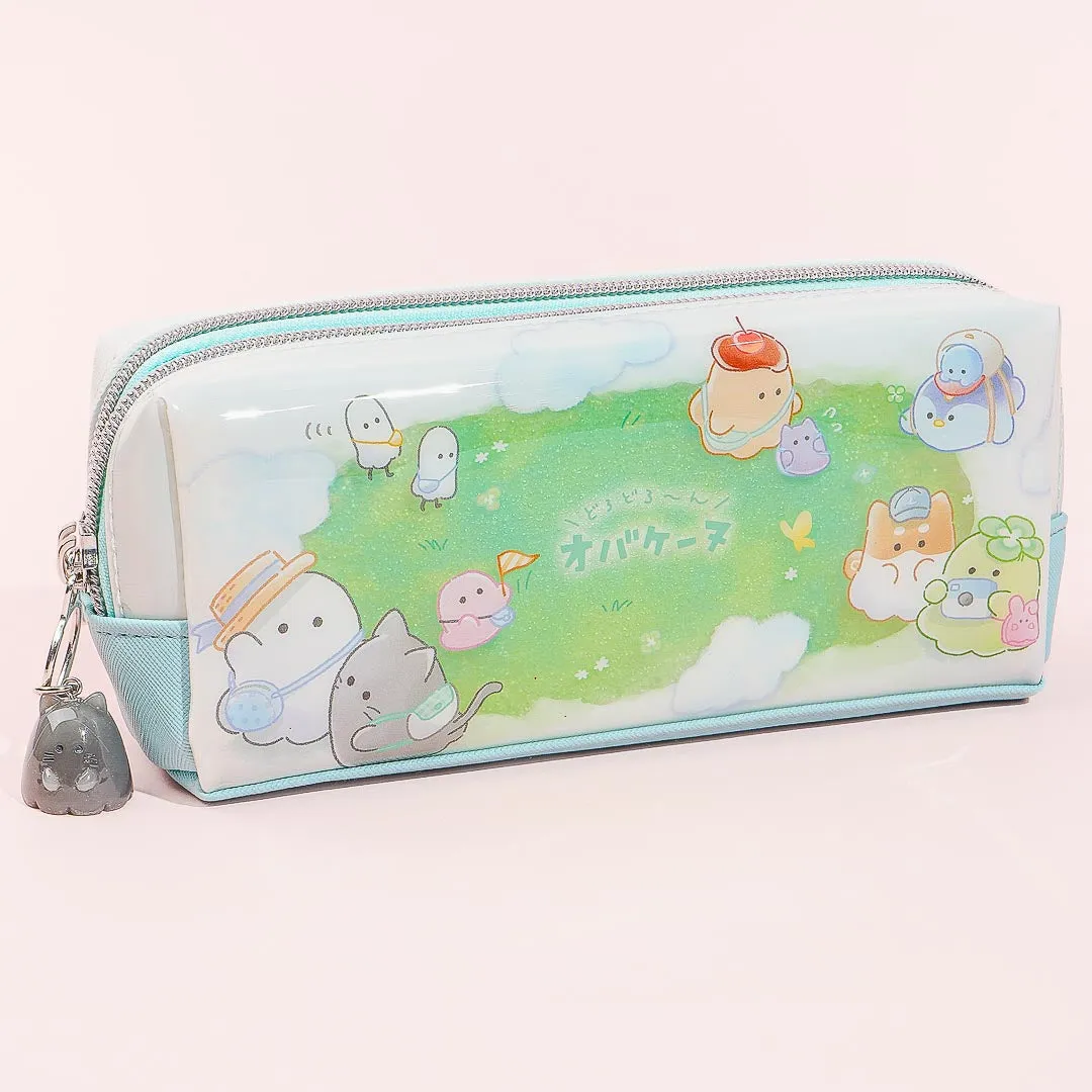 Obakenu Garden Play Twin Zipper Pencil Case