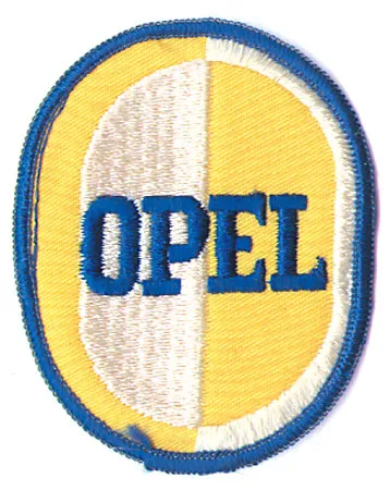 OPEL LOGO PATCH (CC7)