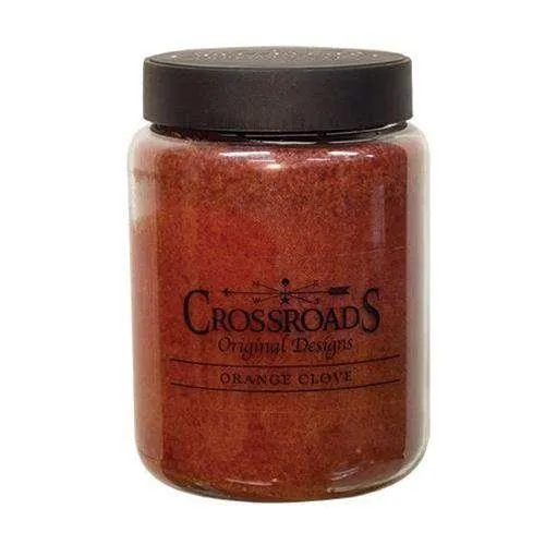 Orange Clove Jar Candle, 26oz