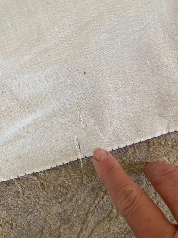 Pagoda tablecloth cross stitch