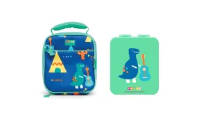Penny Scallan Bundle of Lunch Bag and Mini Bento Box - Dino Rock