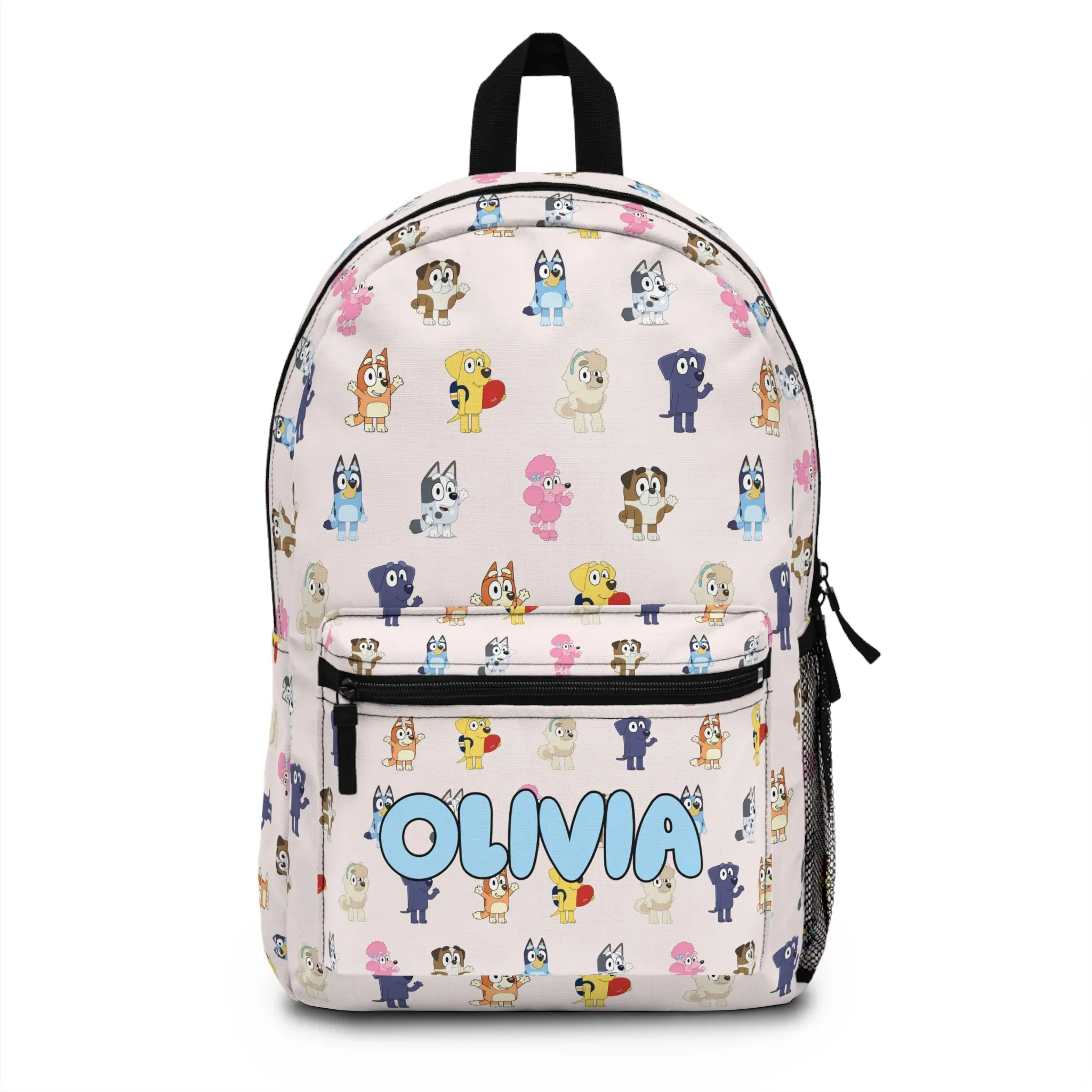 Personalized Cartoon Character Backpack for Kids - Fun and Colorful Design