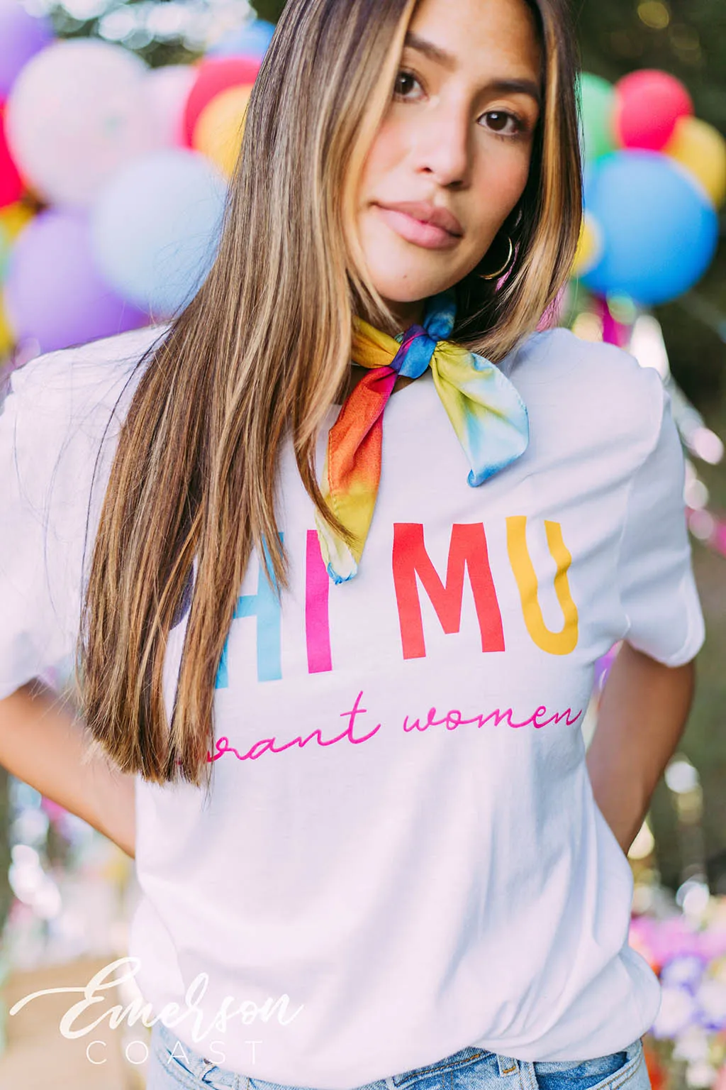 Phi Mu Vibrant Women Tee
