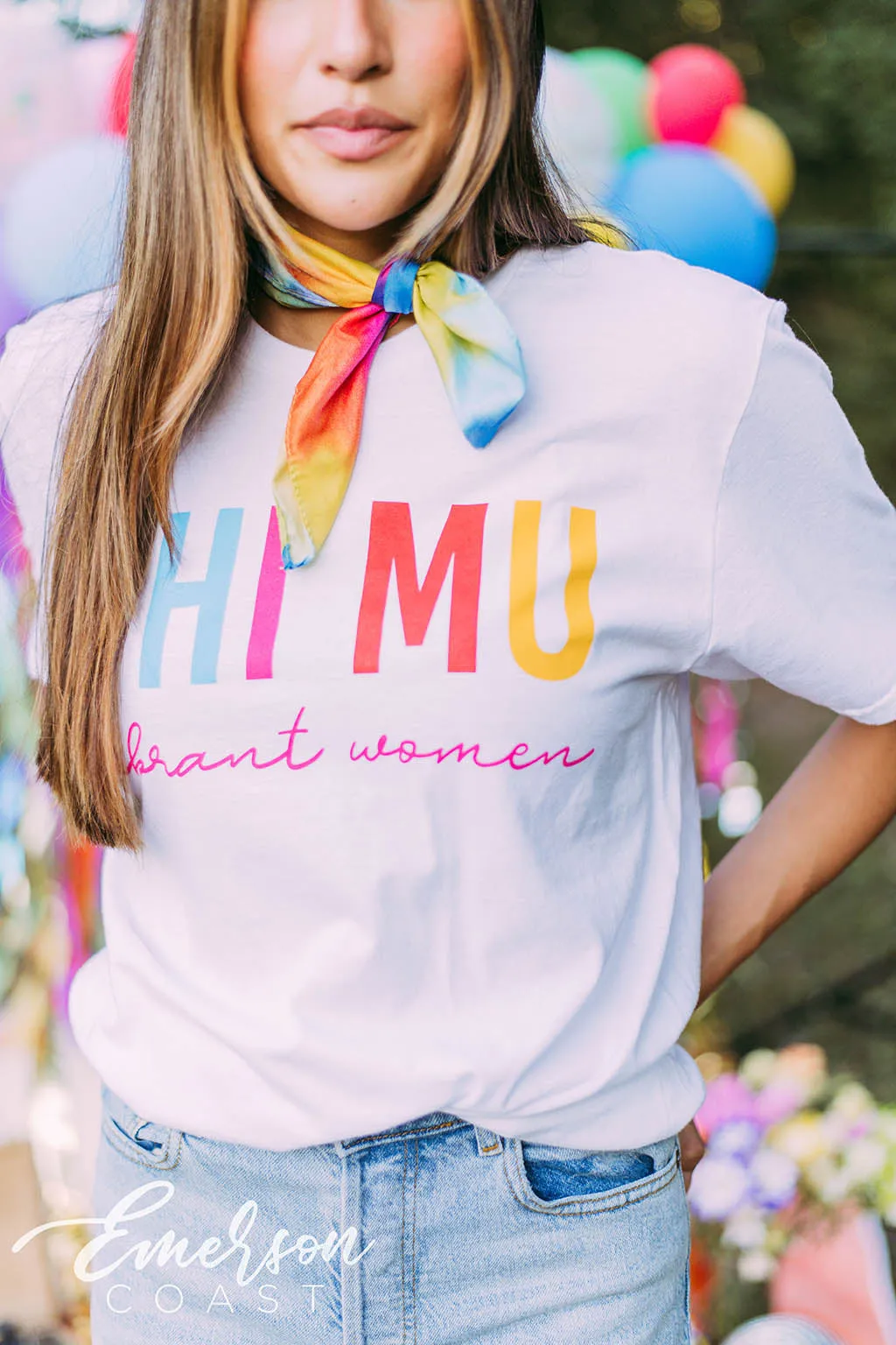 Phi Mu Vibrant Women Tee
