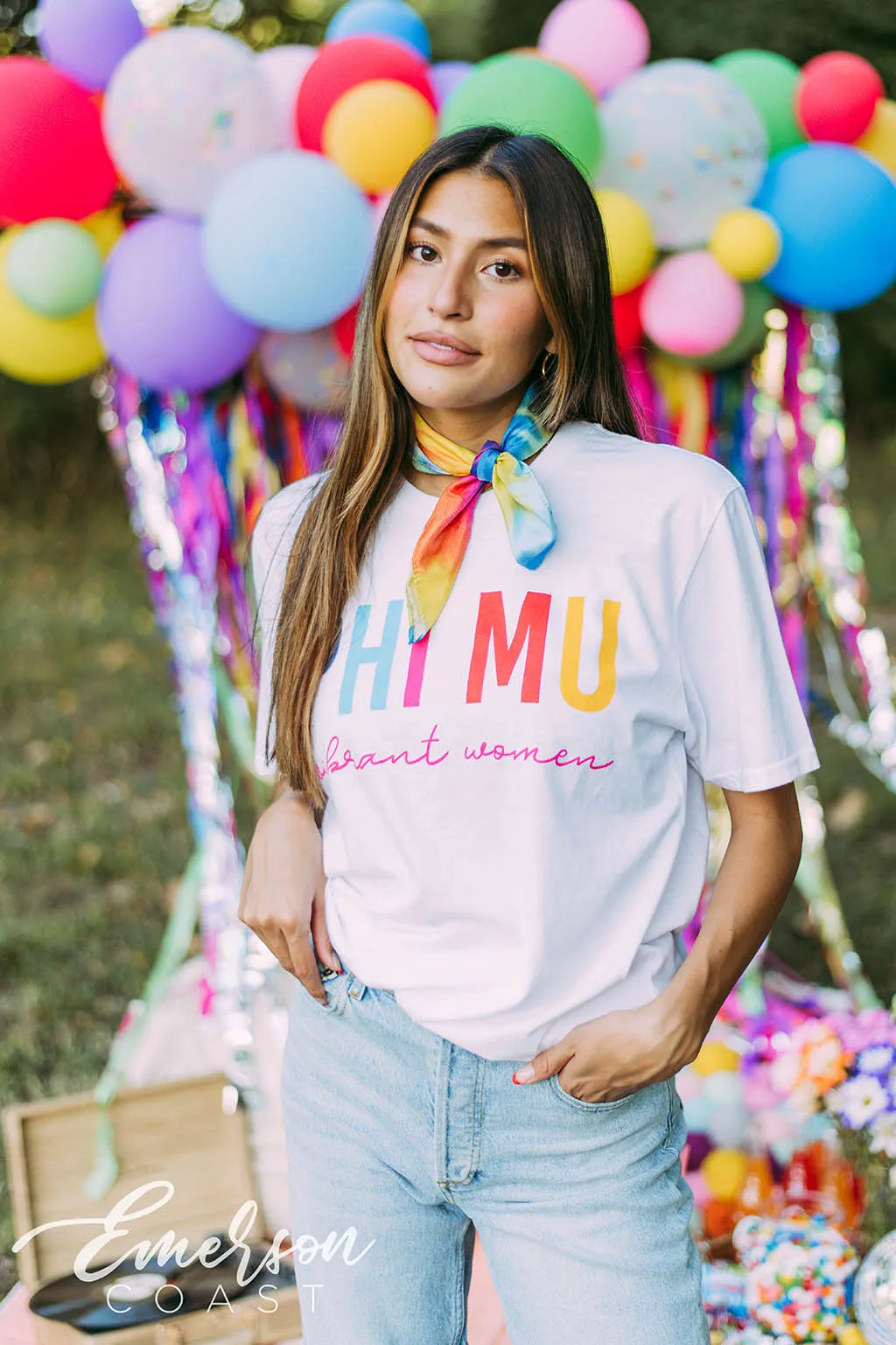 Phi Mu Vibrant Women Tee