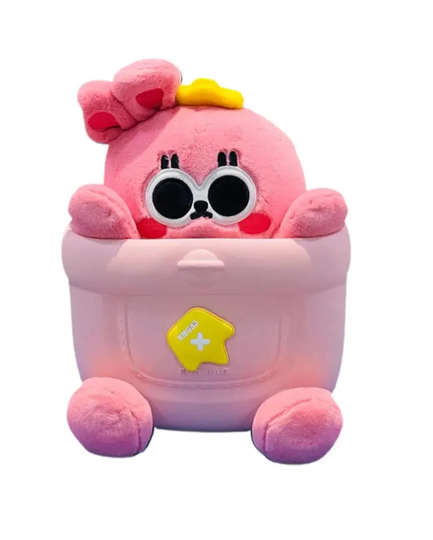 Pink Bunny Softtoy Kid's Backpack