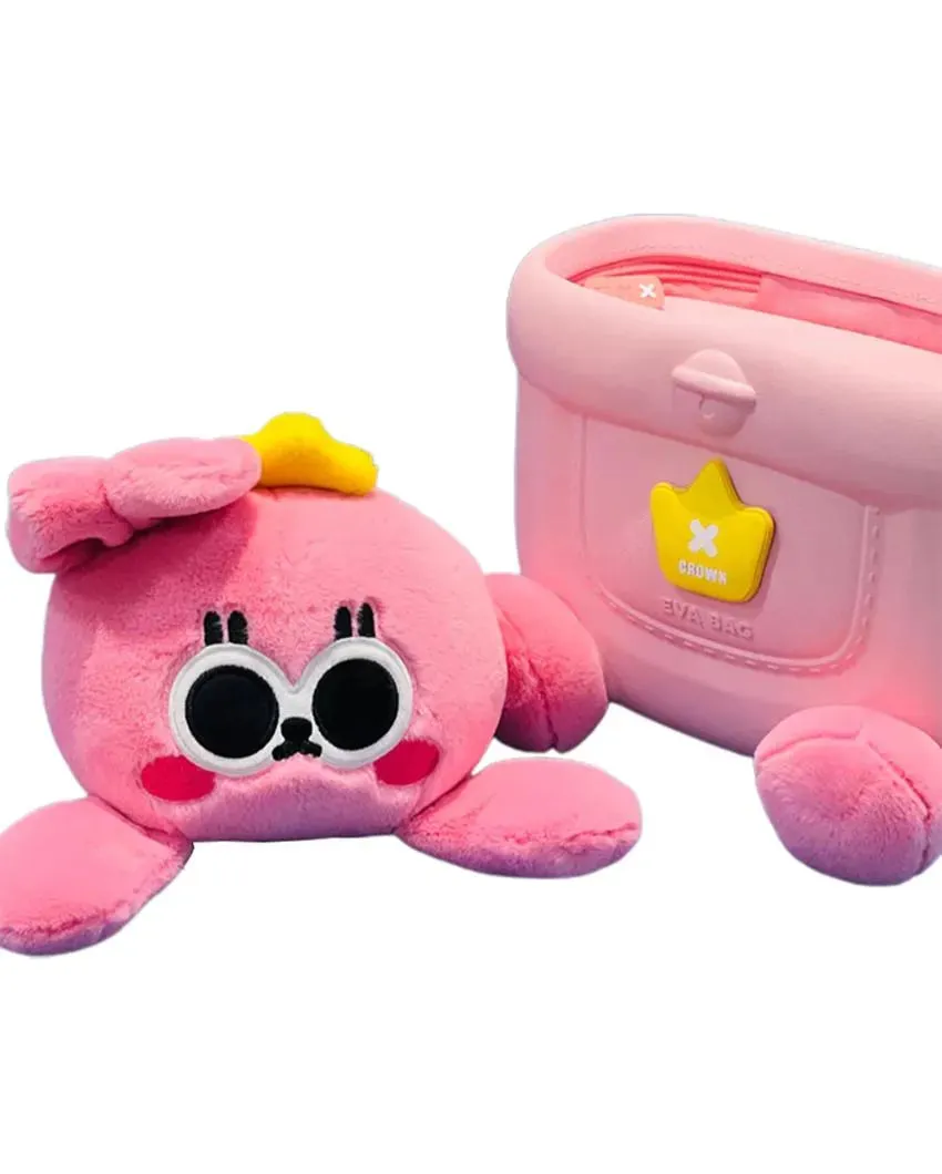 Pink Bunny Softtoy Kid's Backpack