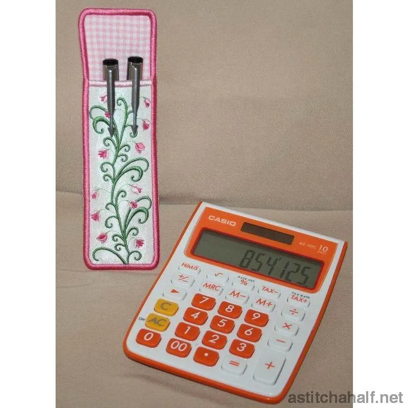 Pink Sprinkles Pen and Pencil Sleeve