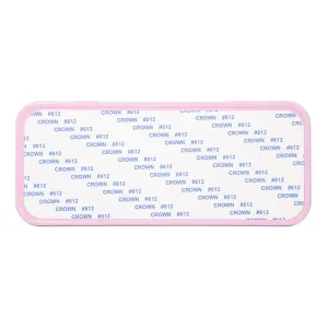 Pink Stationary metal tin