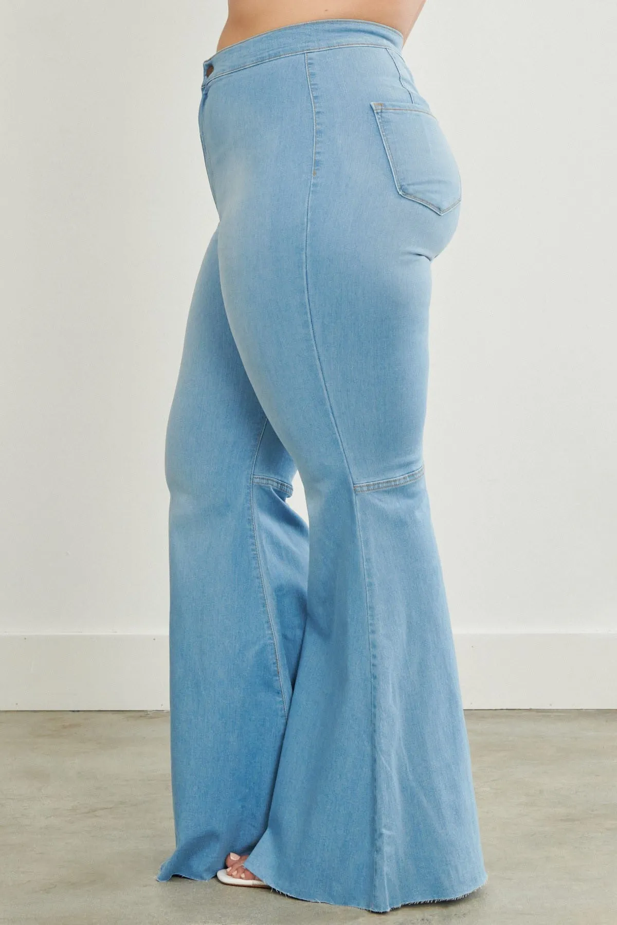 PLUS Vibrant Flare Jeans
