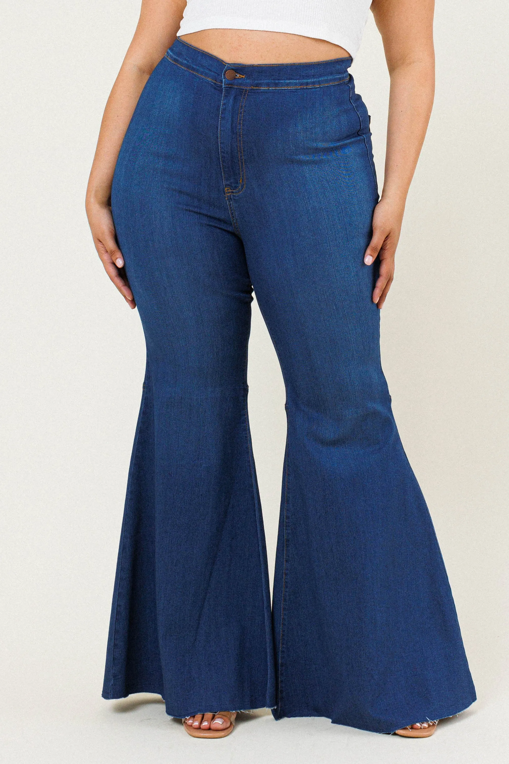PLUS Vibrant Flare Jeans