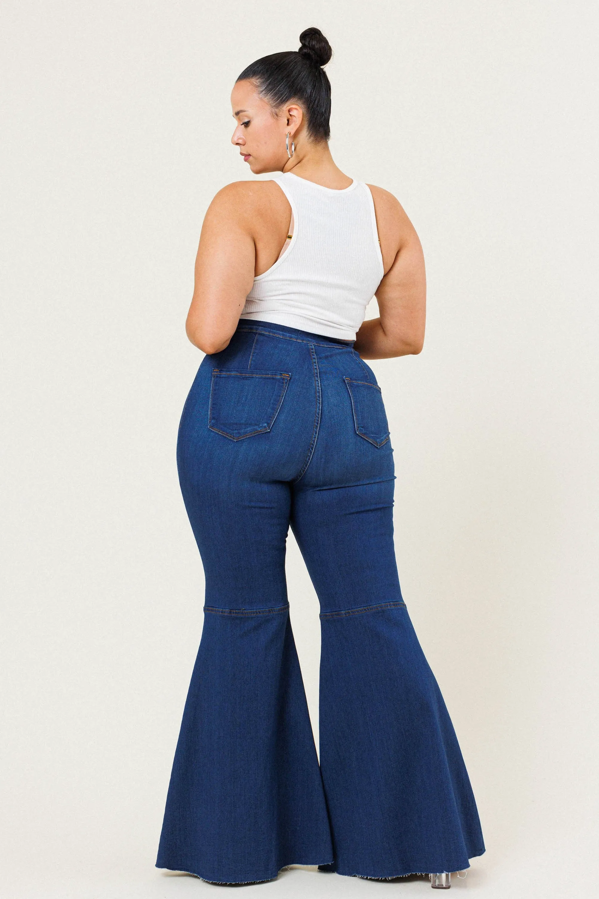 PLUS Vibrant Flare Jeans