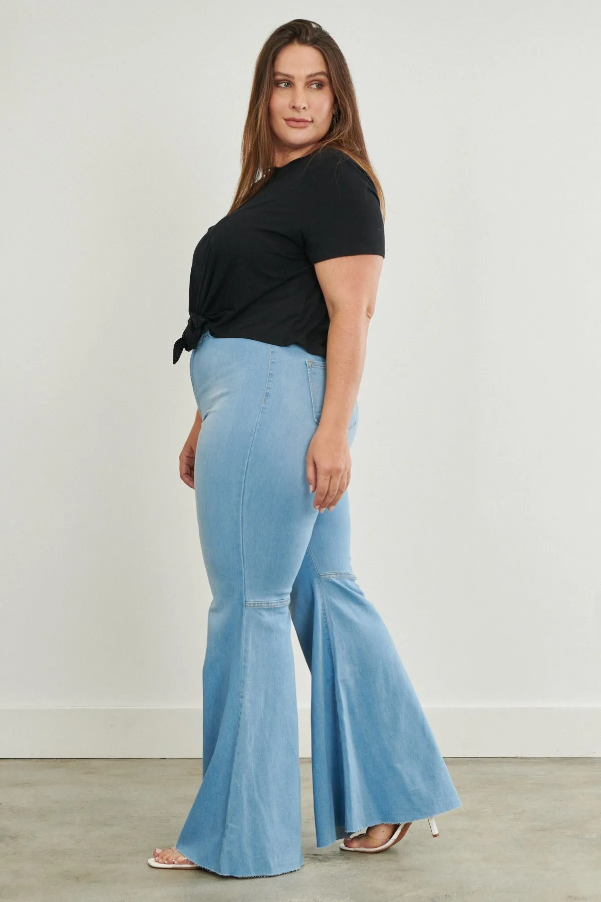 PLUS Vibrant Flare Jeans