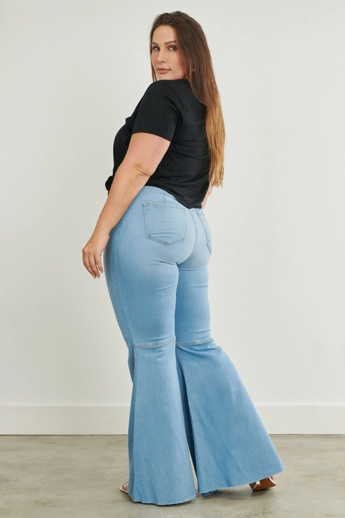 PLUS Vibrant Flare Jeans
