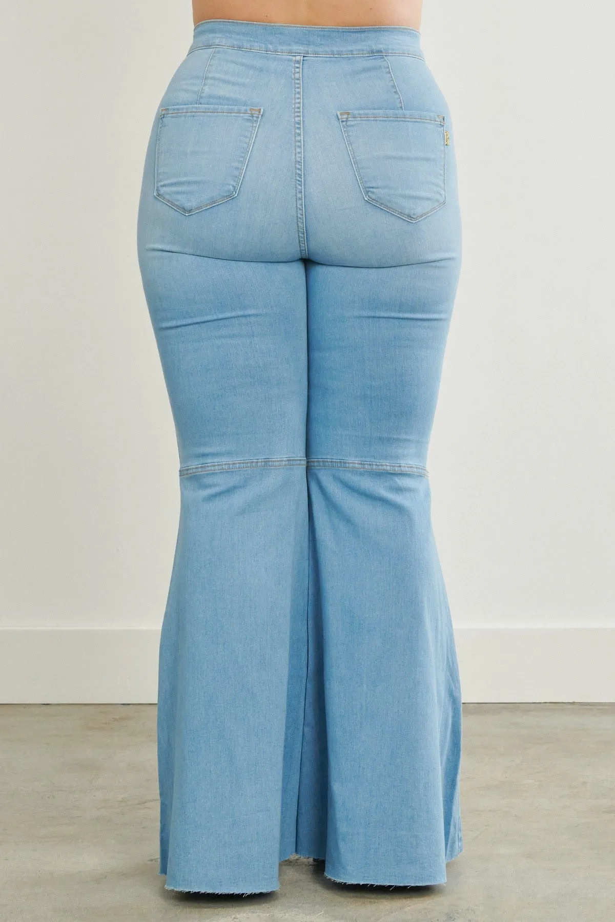 PLUS Vibrant Flare Jeans