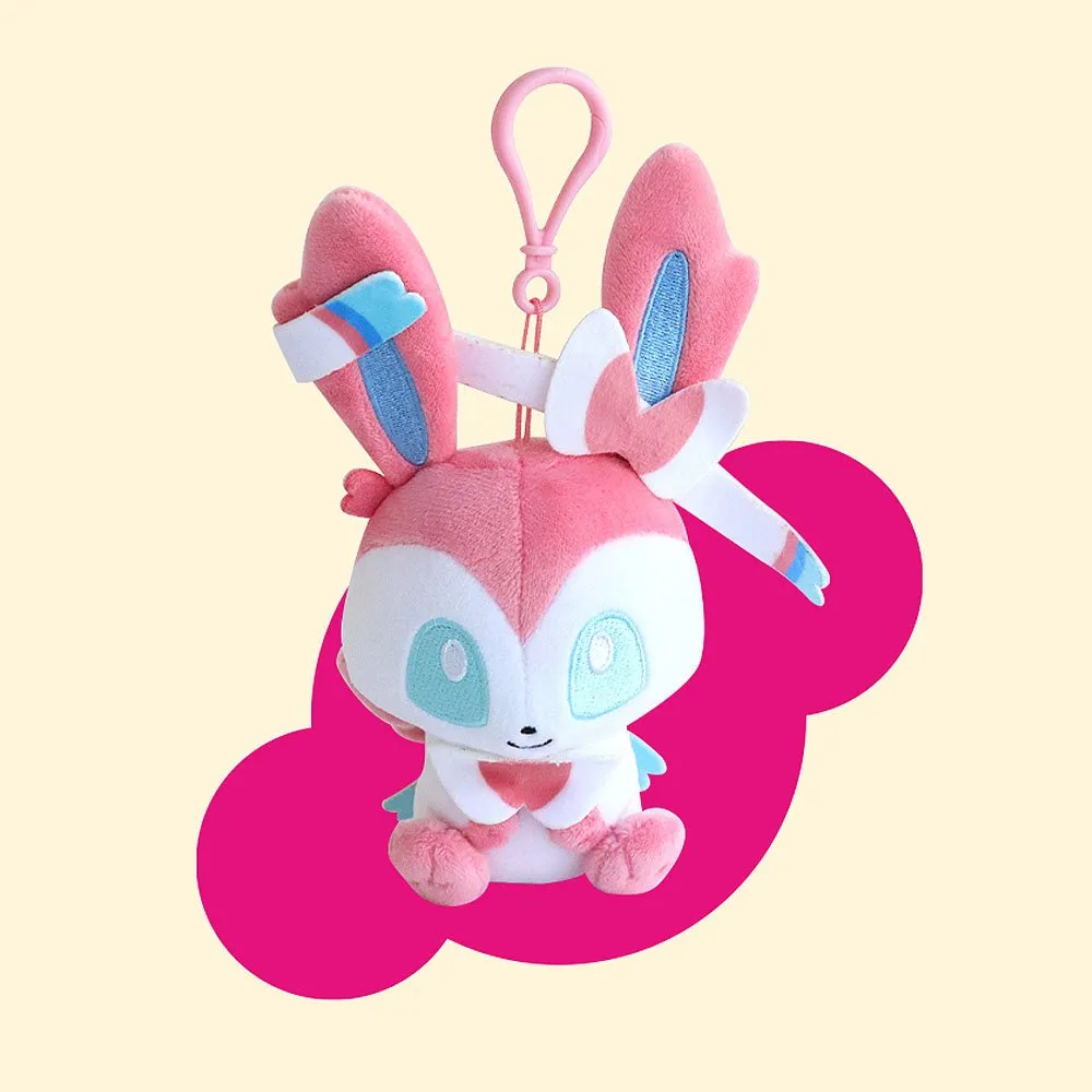 Pokemon Cutie-Pop Sylveon Clip-On Plush