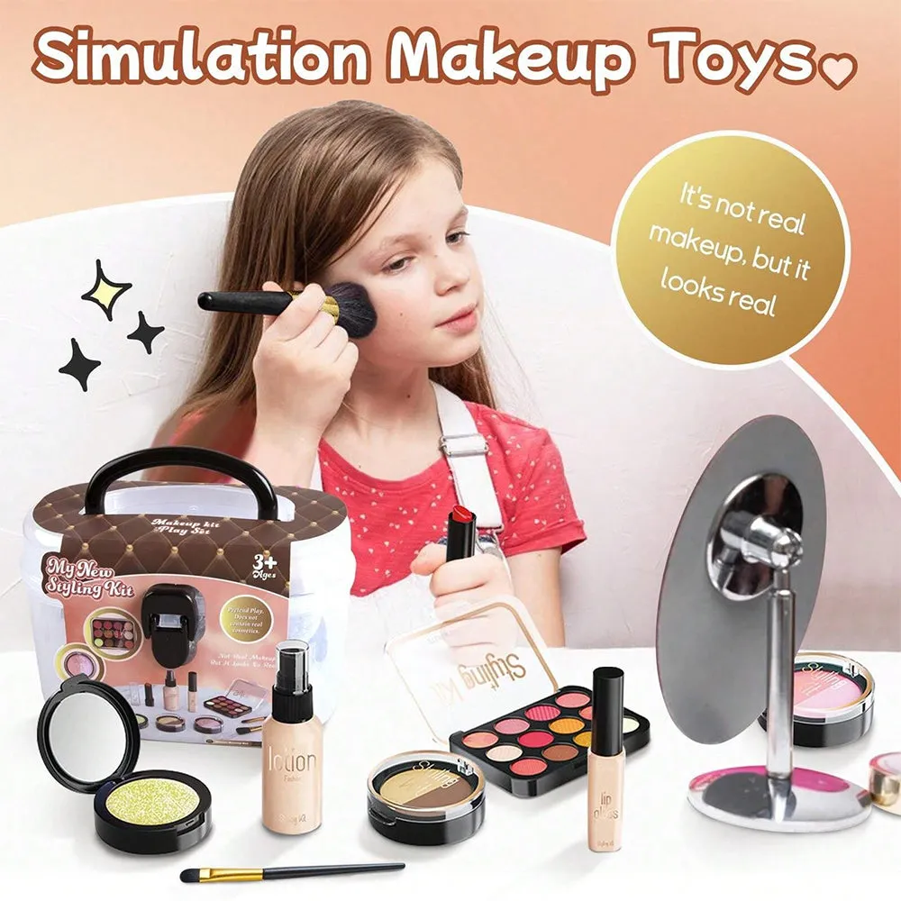 PRETEND MAKEUP TOY SET FOR GIRLS