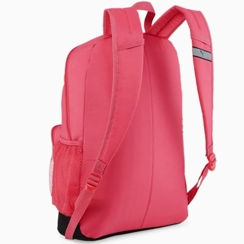 Puma Pink Patch Backpack - Stylish & Organized Multisport Companion