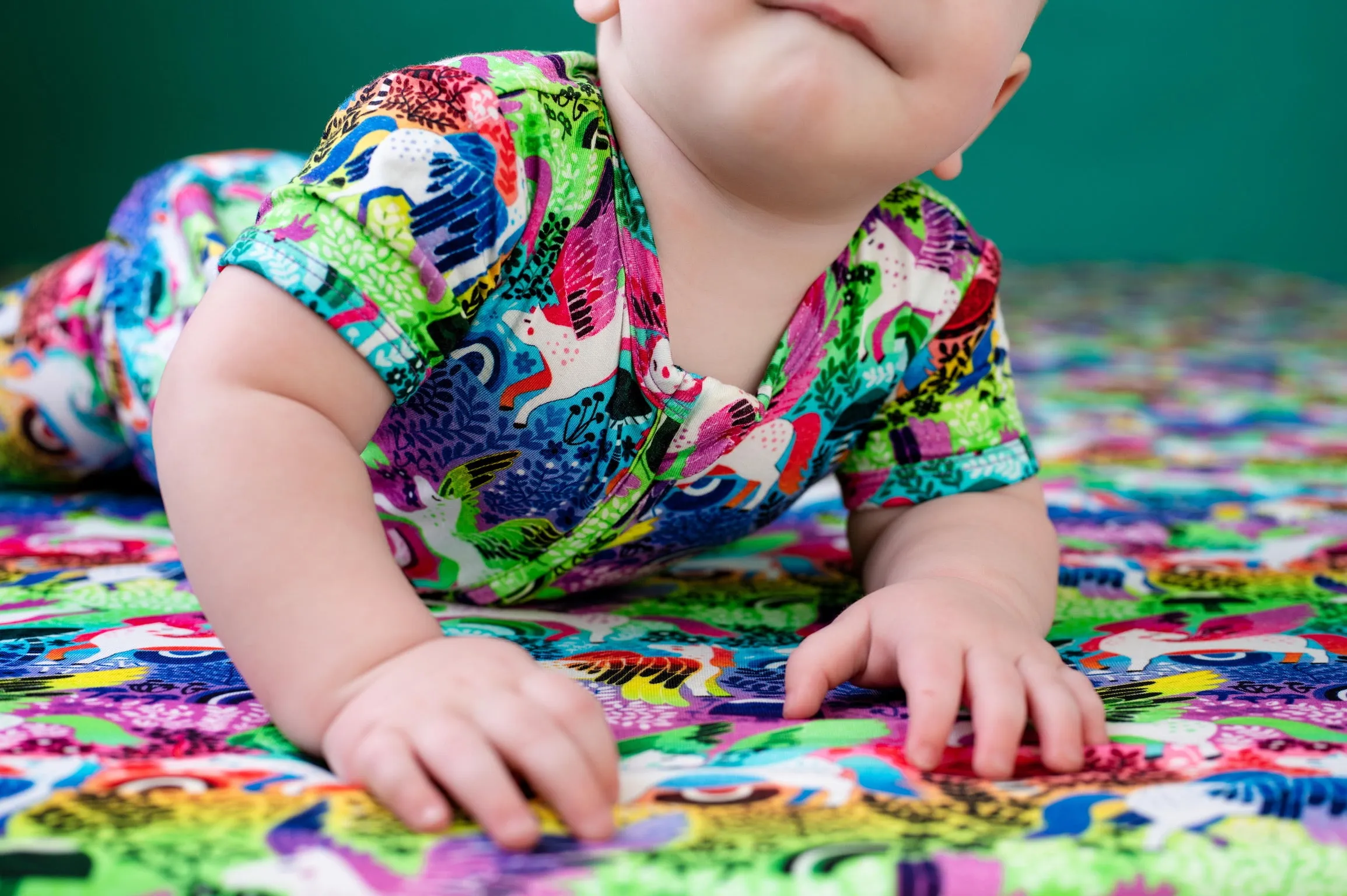 Rainbow Pegasus Twin Fitted Sheet