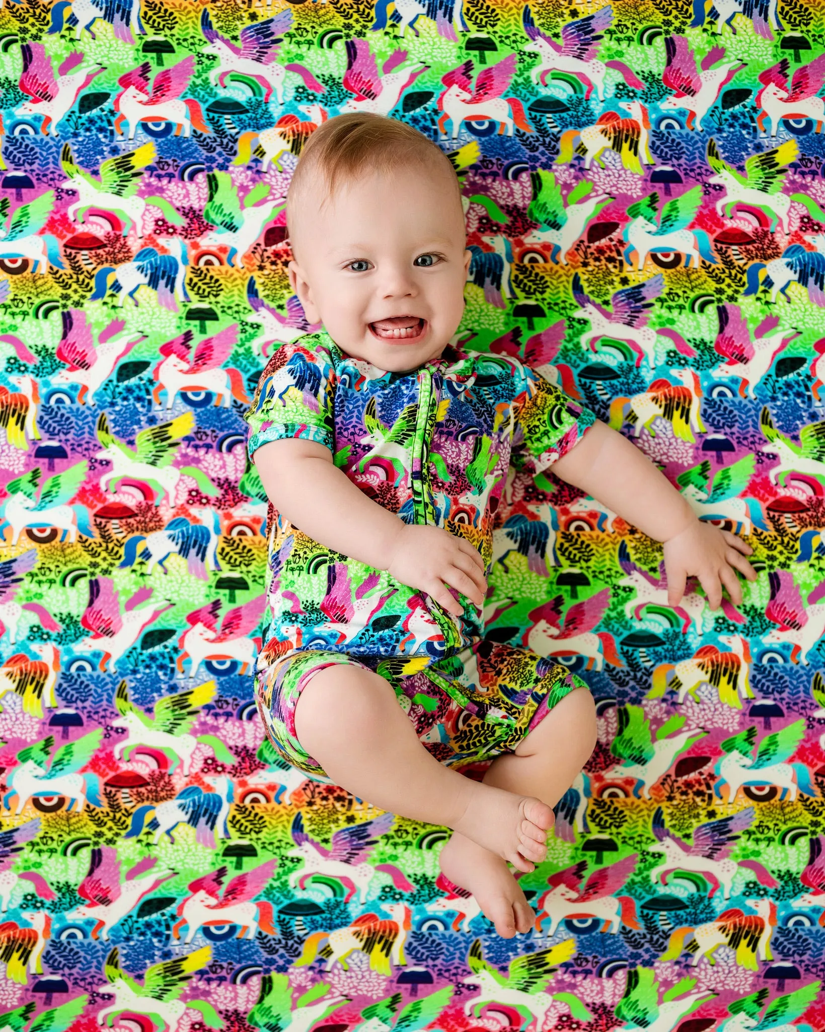 Rainbow Pegasus Twin Fitted Sheet