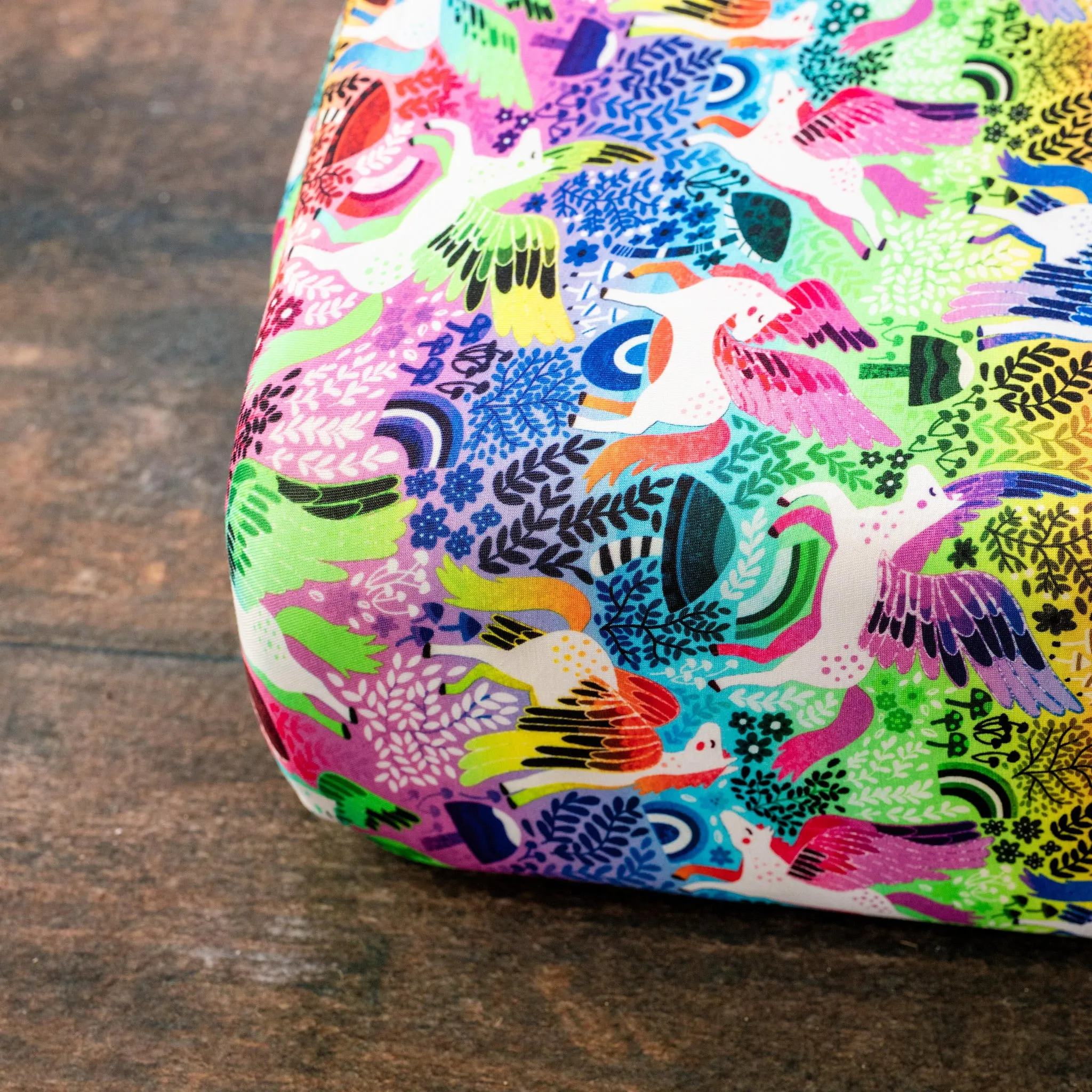 Rainbow Pegasus Twin Fitted Sheet