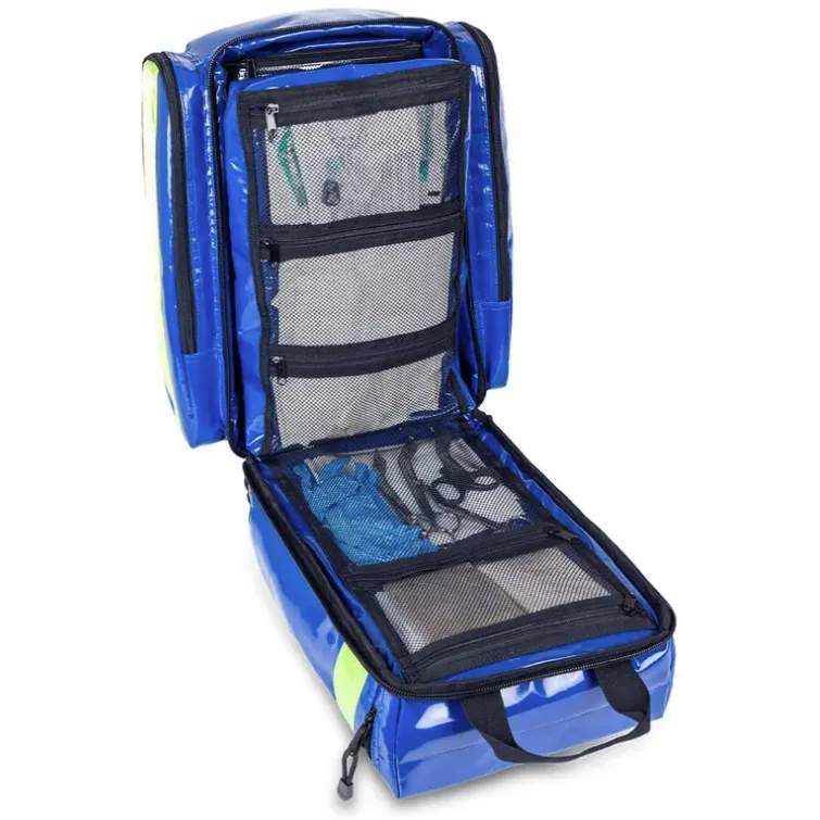 Rescue emergency backpack - Blue Tarpaulin