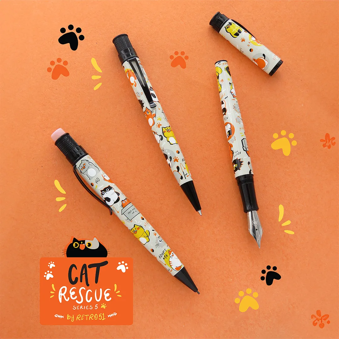 Retro 51 Tornado Mechanical Pencil Cat Rescue #5